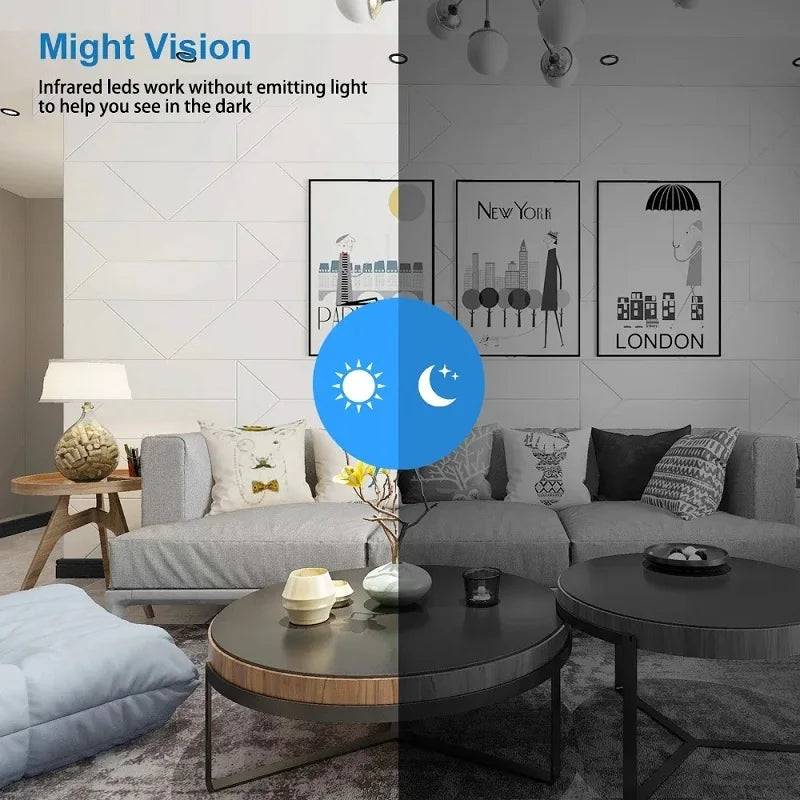 VisionGuard™ Smart Home Discreet Security Cam