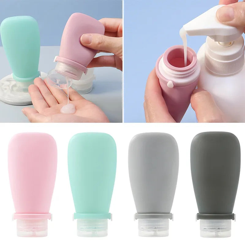 Refillable Cosmetic Storage Tubes