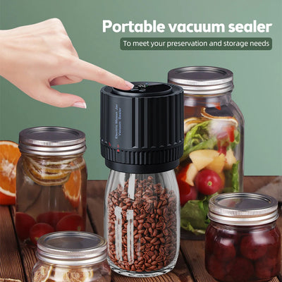 SealFresh - Mason Jar Vacuum Sealer Kit