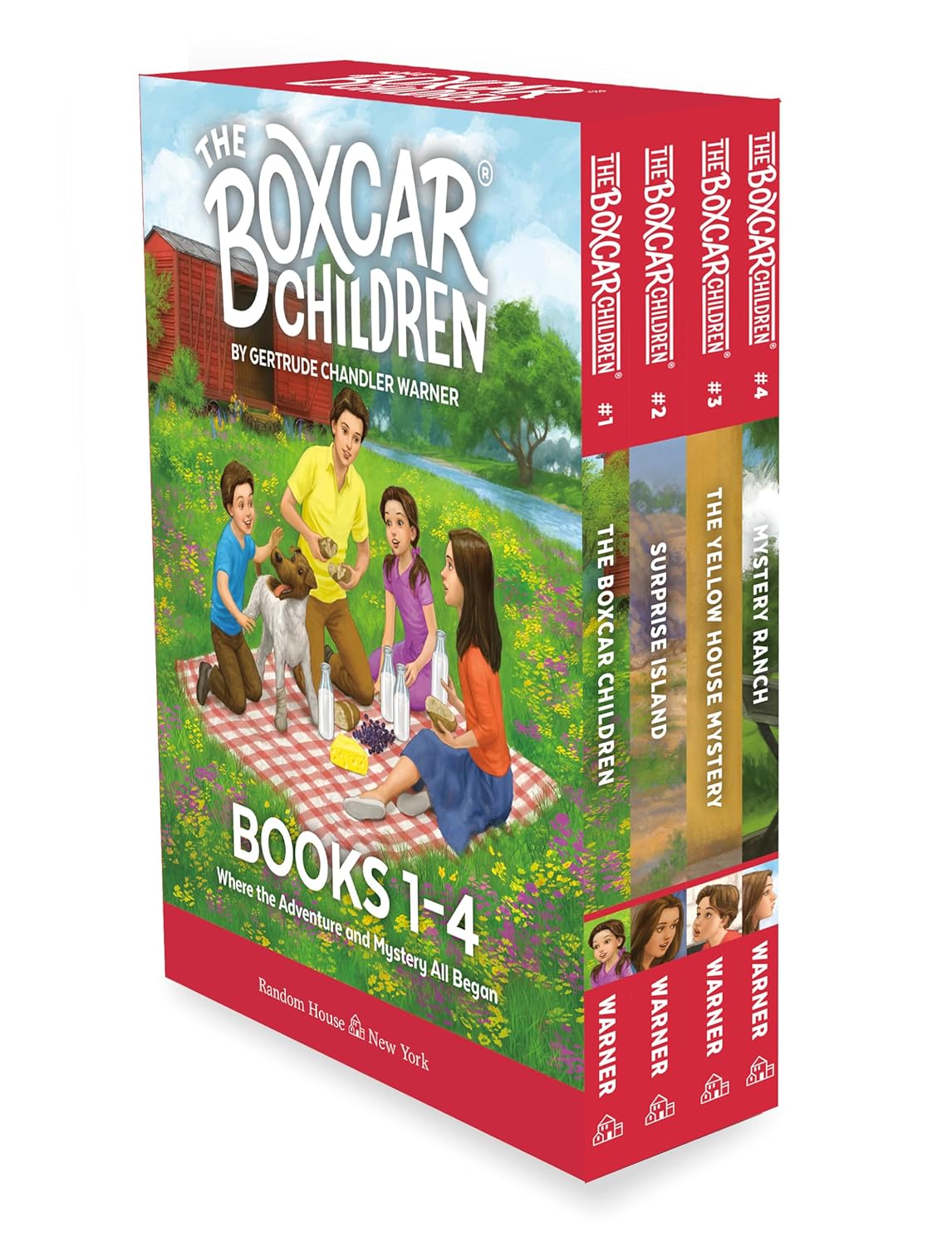 The Boxcar Children Mysteries Boxed Set by Gertrude Chandler Warner