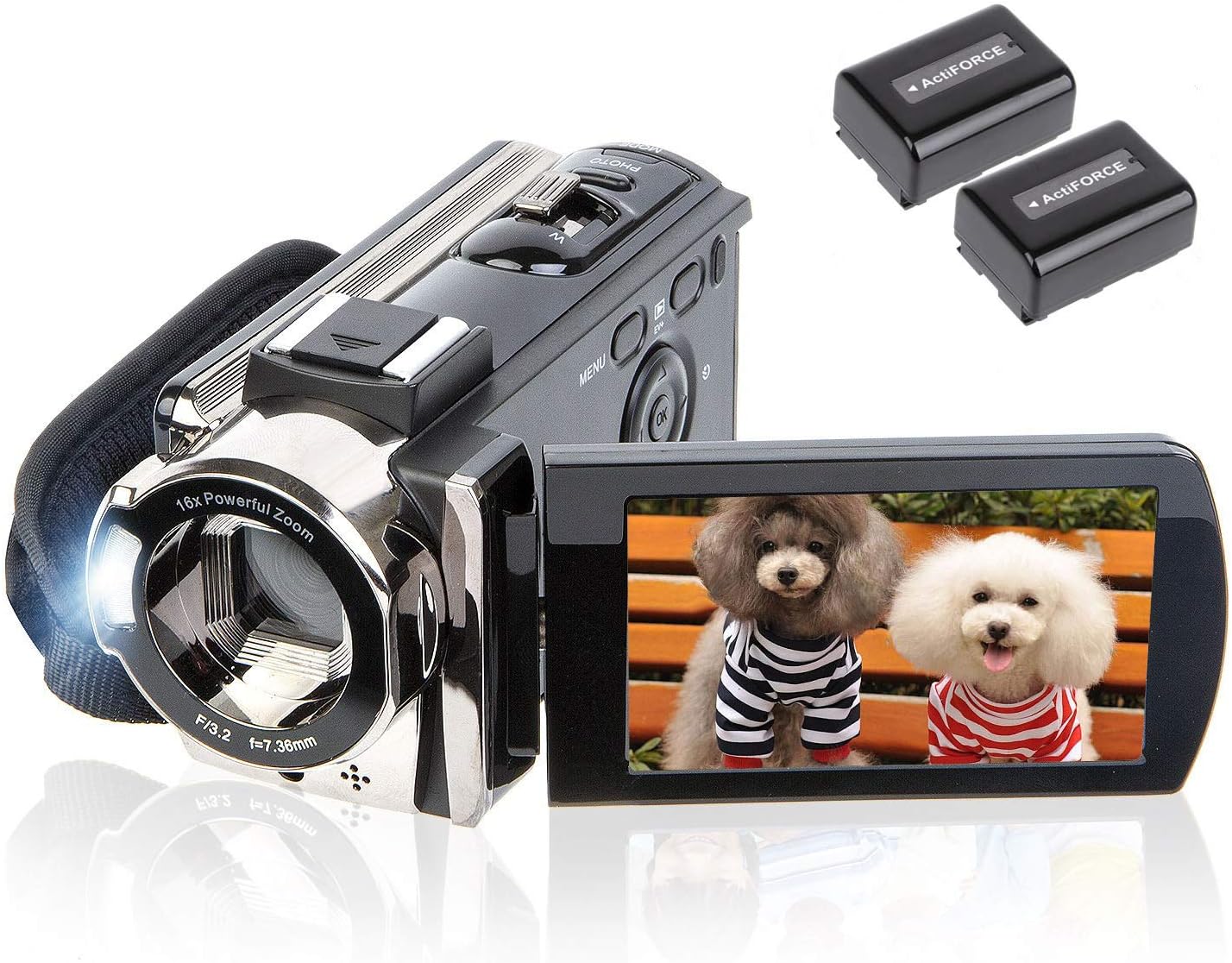 kicteck Full HD Video Camcorder